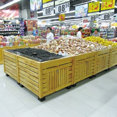 SC728 超市全木散裝貨架 散裝食品陳列的理想之選