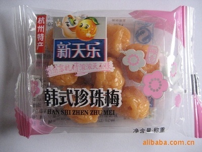 新天樂散裝韓式珍珠梅 梅花形品質保障，甜美滋味盡在杭州余杭馬氏食品